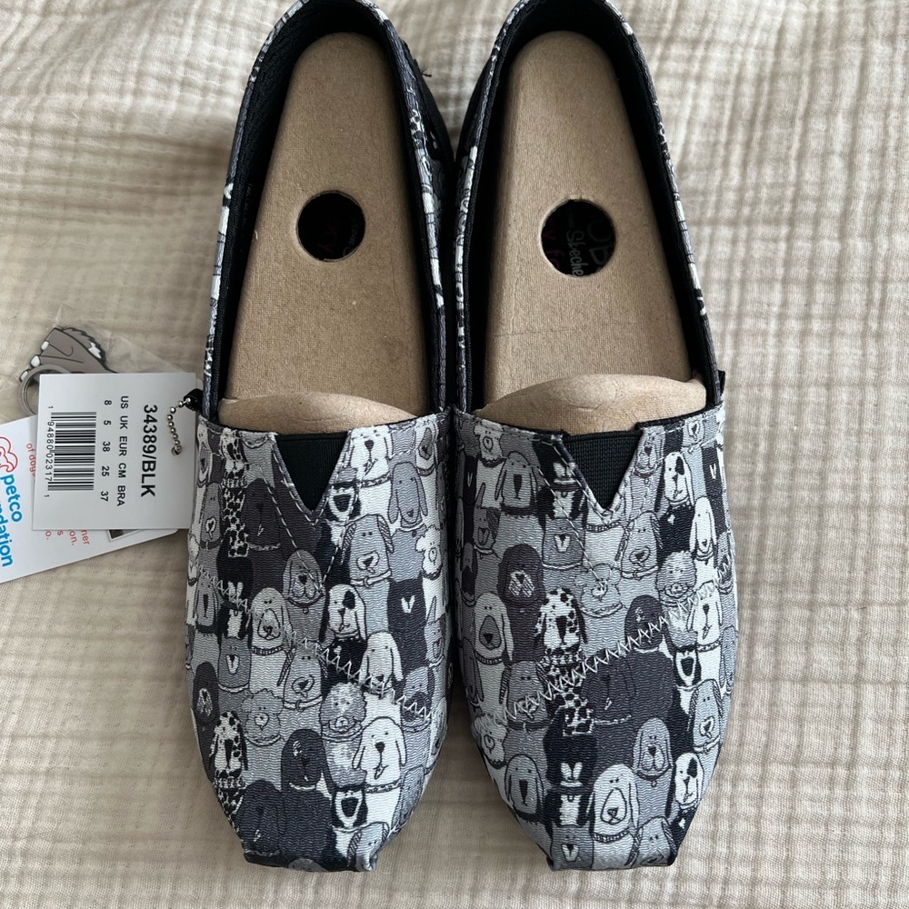 Skechers BOBS Women's Plush-Wag Party Ballet Flat size 8